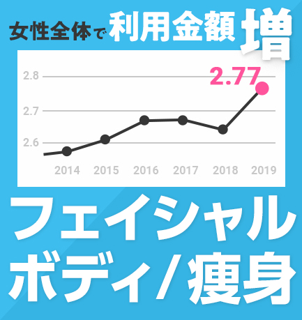 美容センサス2019年上期＜エステサロン フェイシャル・ボディー（痩身）編＞