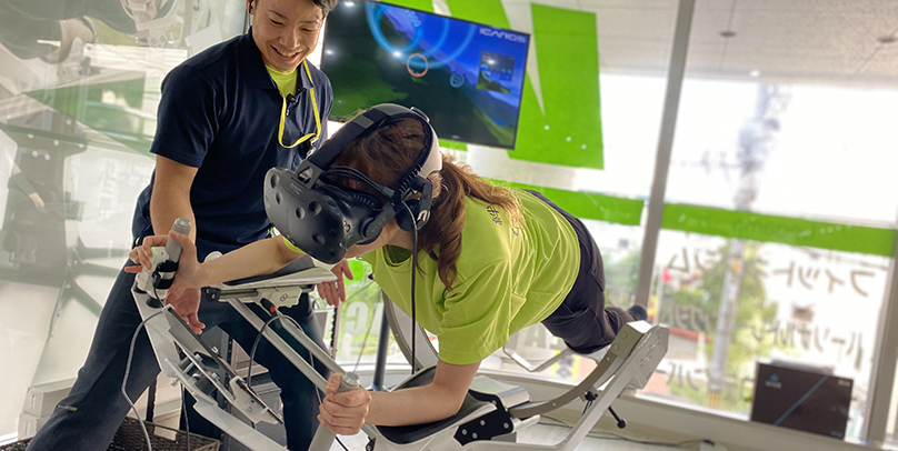 遊び感覚で、楽しみながら時間を忘れて体を鍛える。